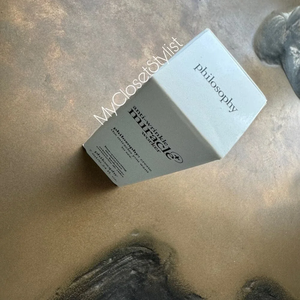 Philosophy Anti-Wrinkle Miracle Worker + Line Correcting Moisturizer NEW in box!